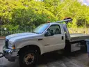 2003 Ford F-550 Flatbed Rollback Tow Truck - engine needs repair or replacement - MUST TOW