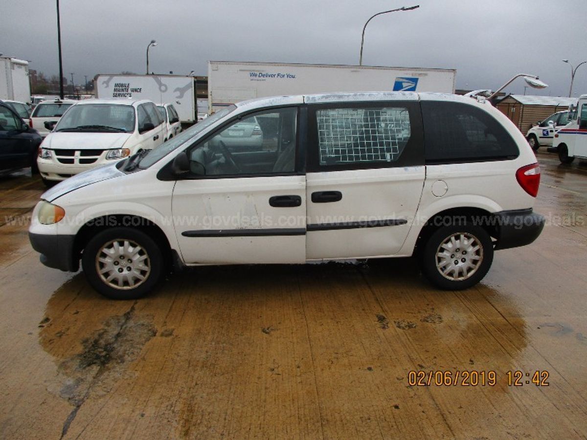 2003 Dodge Caravan Cargo Van | GovDeals