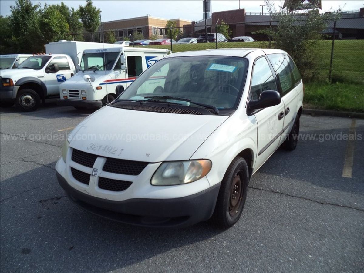 2003 Dodge Caravan Cargo Van | GovDeals