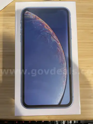 Blue iPhone XR