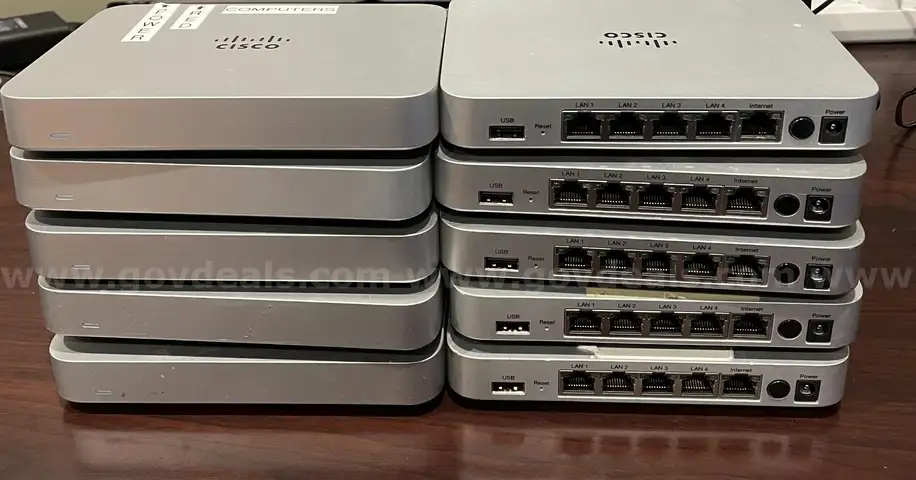 Lot of 10 Cisco Meraki Z1 Cloud Managed Teleworker Gateway