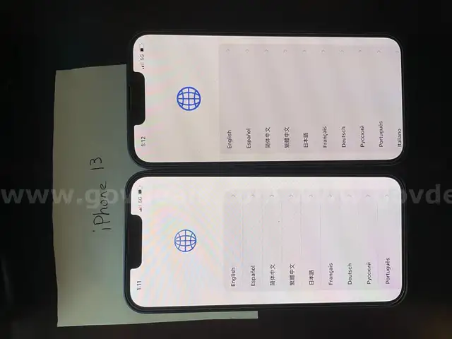 Lot of 2 iPhone 13