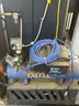 Used WULFTEC Pneumatic Pallet Wrap Machine (SOLD AS IS).
