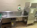 1-USED Standard U-Shape Dishwashing Station (SOLD AS IS).