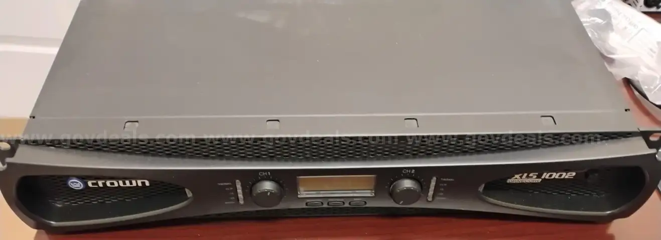 AV equipment (numerous items)