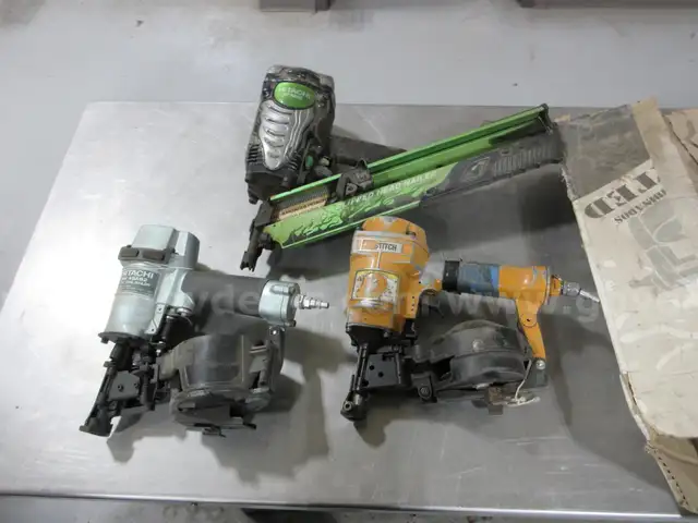 Lot of nail guns