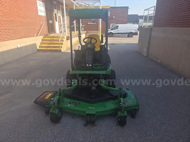 John Deere front mount mower