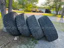 4 Used Loader Tires  20.5 R 25