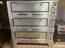 Garland Gas Pizza Oven - Stacked 3 high