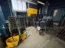 Large lot of Banquet Chairs and Tables