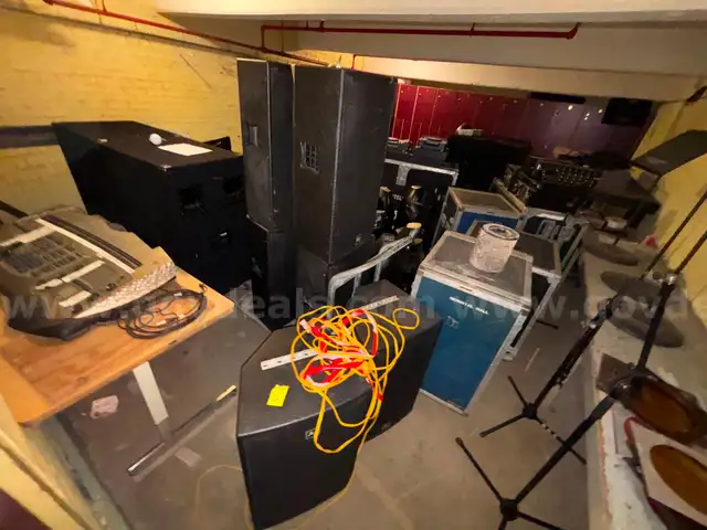 Large Lot Of Audio Equipment