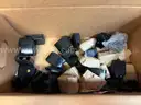 Lot of Police Holsters and Flashlights
