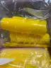 Yellow Cap and Strap Locks/Tamper Seals for Curb Stop Water Valves