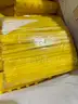 Yellow Cap and Strap Locks/Tamper Seals for Curb Stop Water Valves