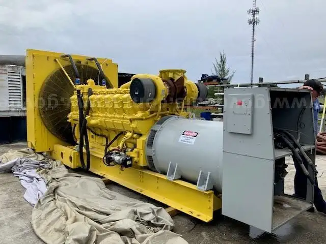 CATERPILLIAR #3516  4160 VOLT / 1500KW GENERATOR SET