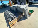 Lot of Metal Shelving
