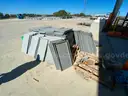 Lot of Metal Shelving