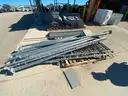Lot of Metal Shelving