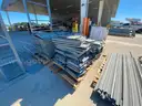 Lot of Metal Shelving