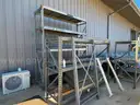 Lot of Metal Shelving