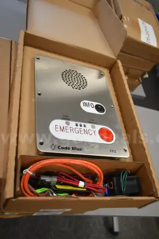 Lot of 9 Code Blue IP5000 Emergency Call Boxes Lot