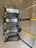 4 assorted floor jacks