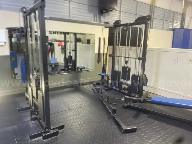 large full cable crossover machine