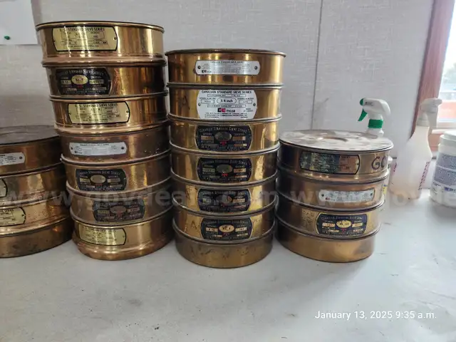 Small sieve shaker - 35 Pieces