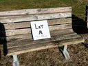 Wooden Park Benches - lot of 3
