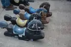 Set of 4 Saddle Mates Cast Horses (16)
