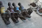 Set of 4 Saddle Mates Cast Horses(26)