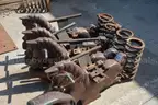 Set of 4  Cast Playground Horses with Parts (28)