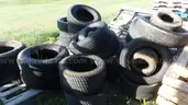 All used tires and various sizes. Sold as group.