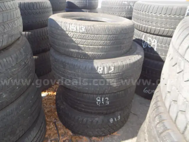 Four (4) Mixed Brand Tires