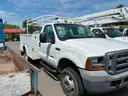 2005 FORD F 350 diesel 4 wheel drive with tool bed