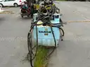 Target walk behind concrete saw