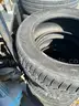 4 goodyear enforcer tires p245/55/18  lot 746