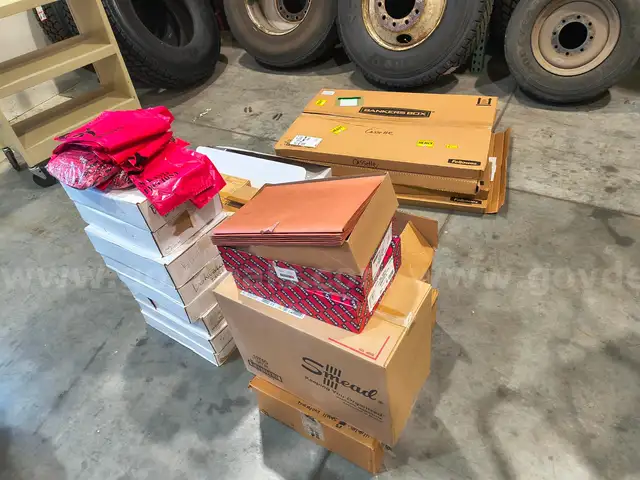 Bankers Boxes, Smead Folders, Blank CDs