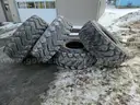4 used Michelin 20.5 R25 loader tires