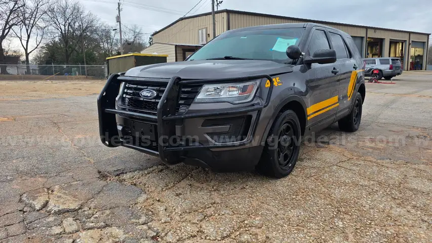 2017 Ford Explorer SUV with police package