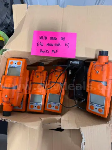 WLFD-2026-005 – (5) Ventis MX4 Gas Monitors