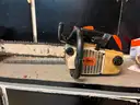 Two Used MS 020  Stihl Chainsaws 16 inch bar.