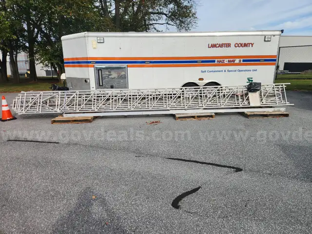 Used Mobile 90-foot Radio Tower