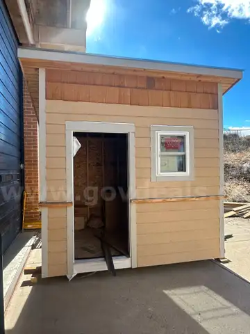 Shed #3 built by a RRCC construction class