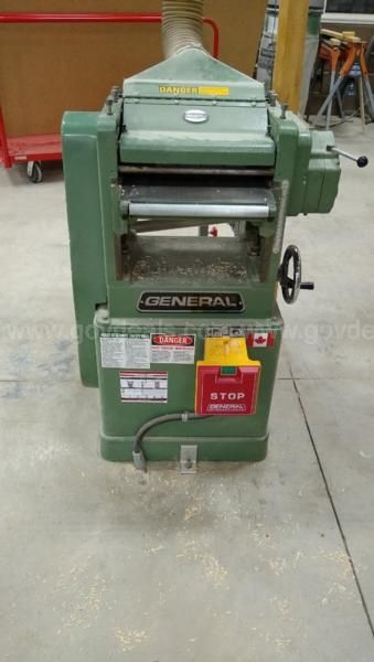 General thickness store planer