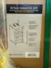 SyncSystem: AV Rack Cabinet with Glass Front Door, Black
