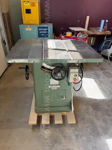 General model 350 table saw