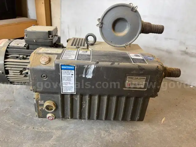 Premier Fluid Systems vacuum pump