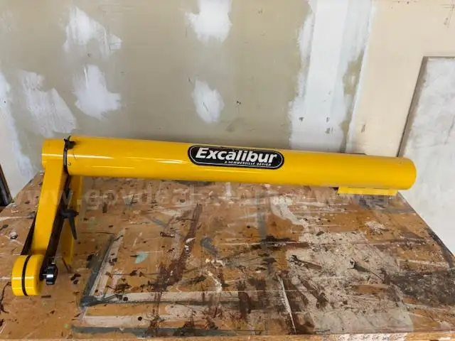 Excaliber table saw guard