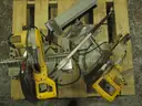 2  DEWALT COMPOUND MITER SAWS